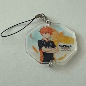 Haikyuu Shoyo Hinata Volleyball Anime Series Acrylic Charm Tag Fob Keys Bag